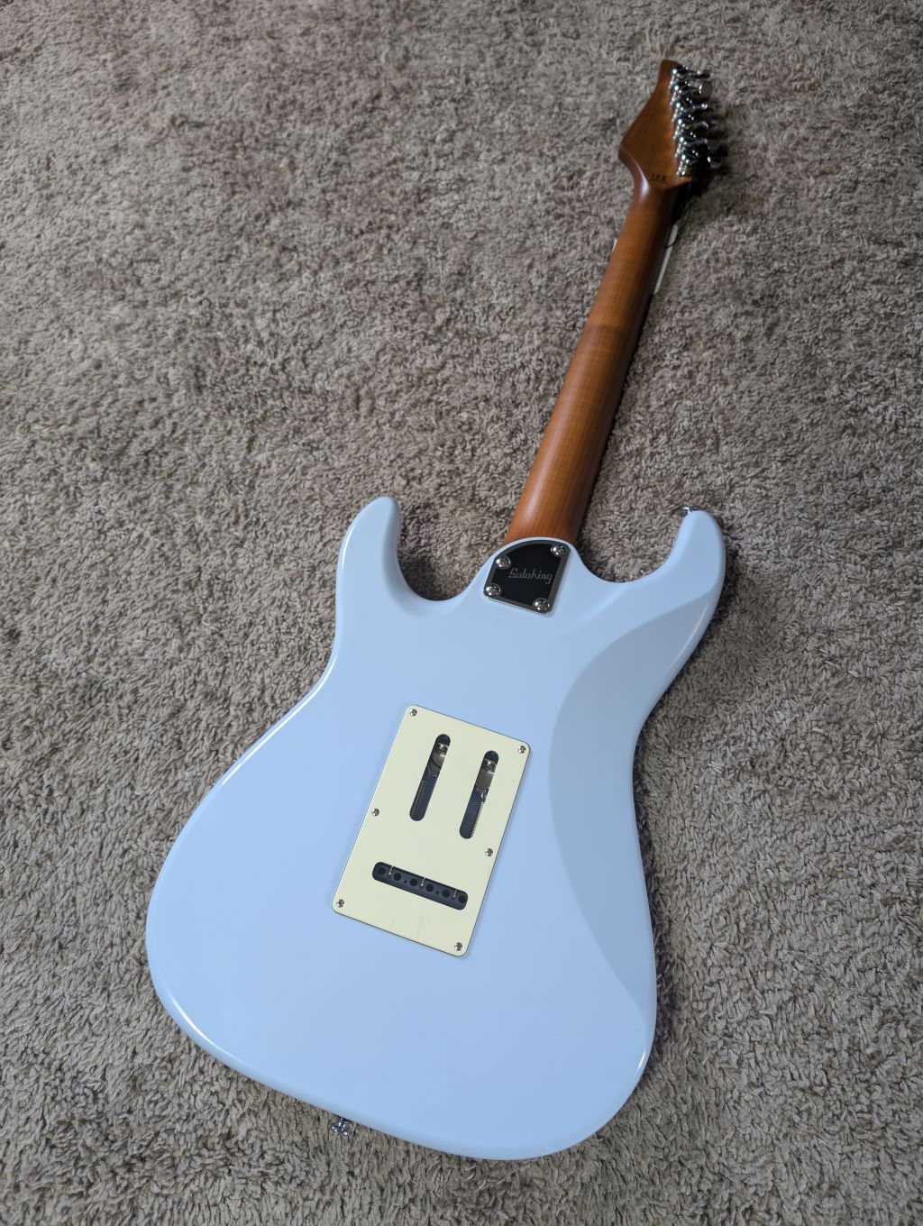 Electric Guitar Soloking MS-11 Classic MKII With Rosewood Fb In Sonic Blue