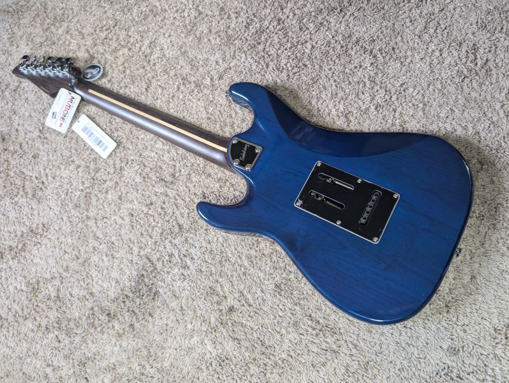 Electric Guitar Soloking MS-1 Classic MKII IN Denim Burst With 5A Flame Top Nafiri Special Run Jescar