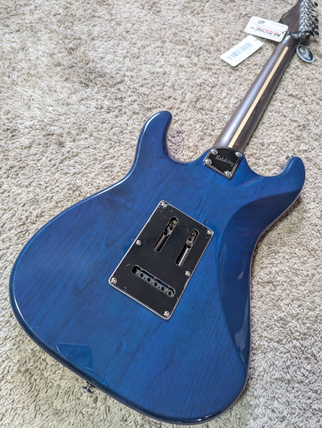 Electric Guitar Soloking MS-1 Classic MKII IN Denim Burst With 5A Flame Top Nafiri Special Run Jescar