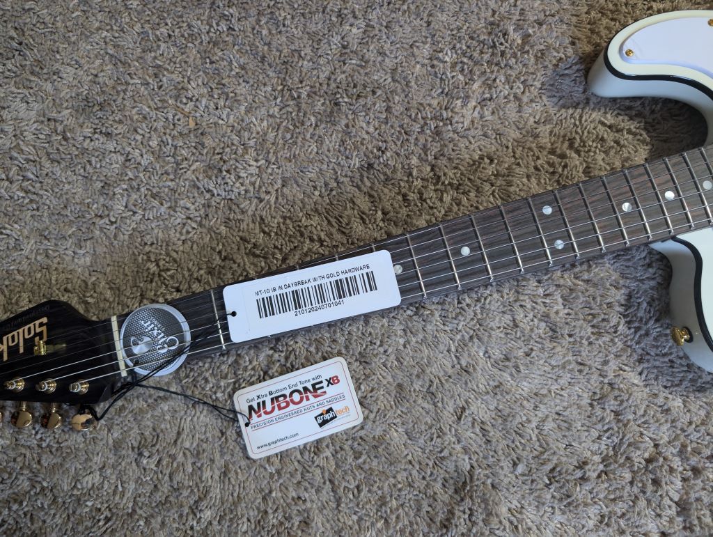 Electric Guitar Soloking MT-1G IB IN Daybreak With Gold Hardware Nafiri Music Special Run