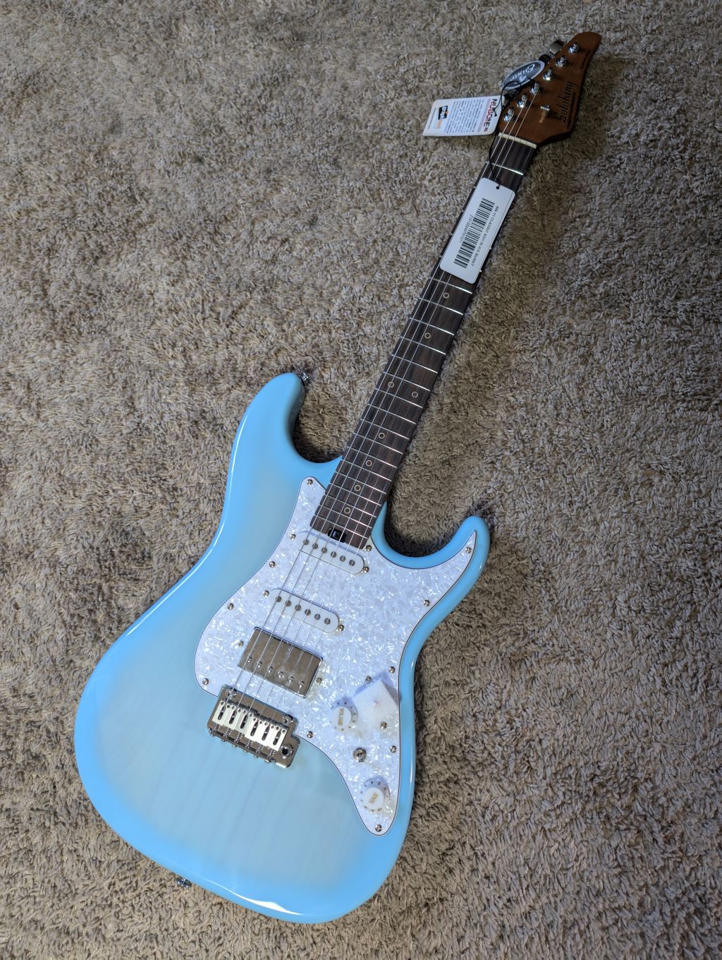 Electric Guitar Soloking MS-11 Classic ASH In Ice Burst Nafiri Special Run