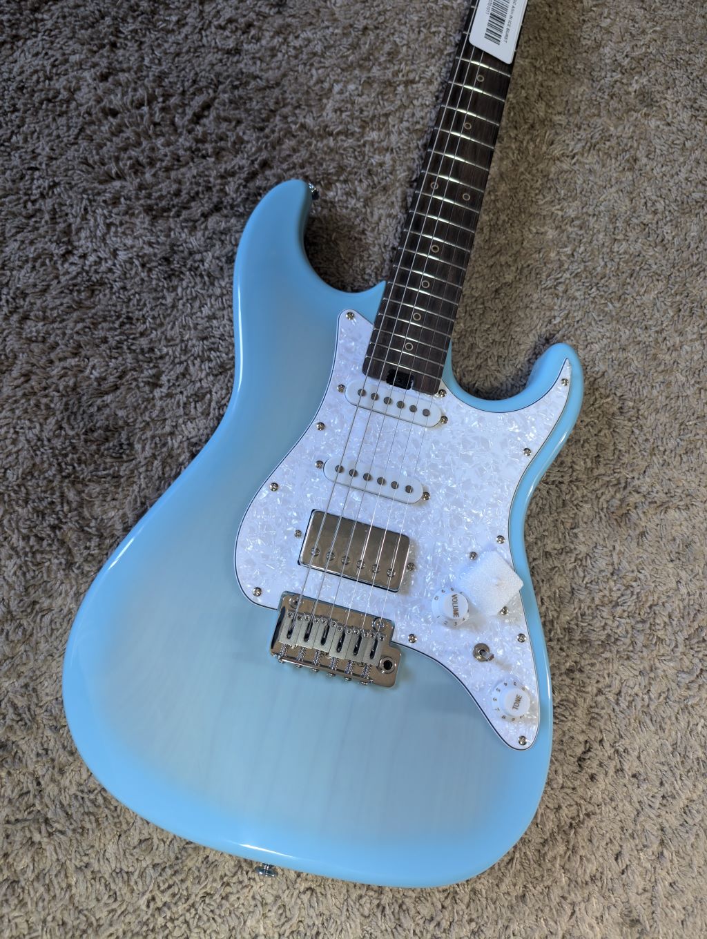 Electric Guitar Soloking MS-11 Classic ASH In Ice Burst Nafiri Special Run
