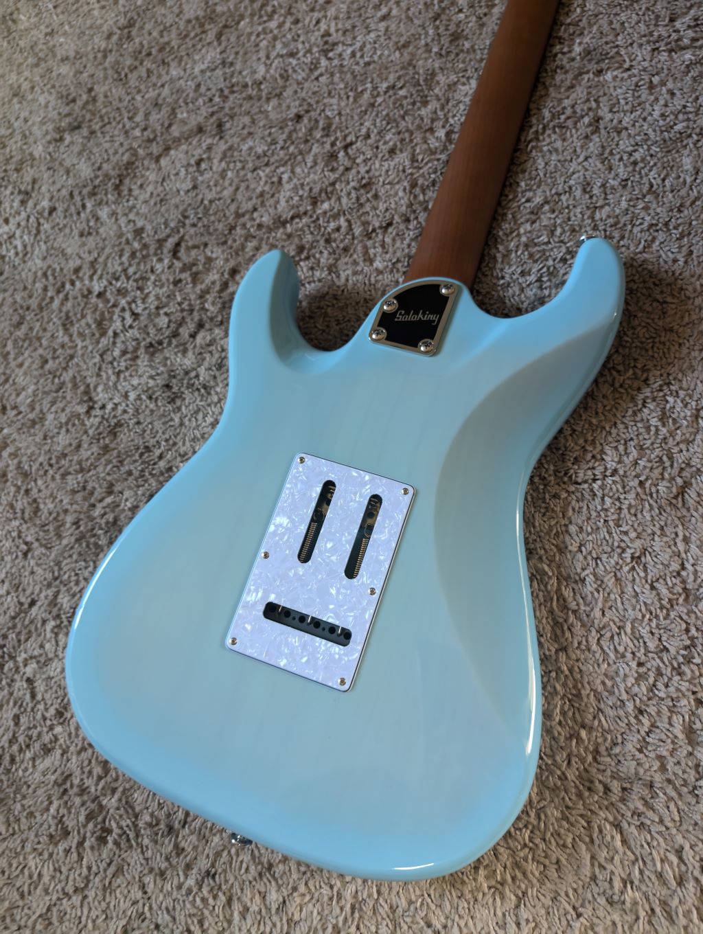 Electric Guitar Soloking MS-11 Classic ASH In Ice Burst Nafiri Special Run
