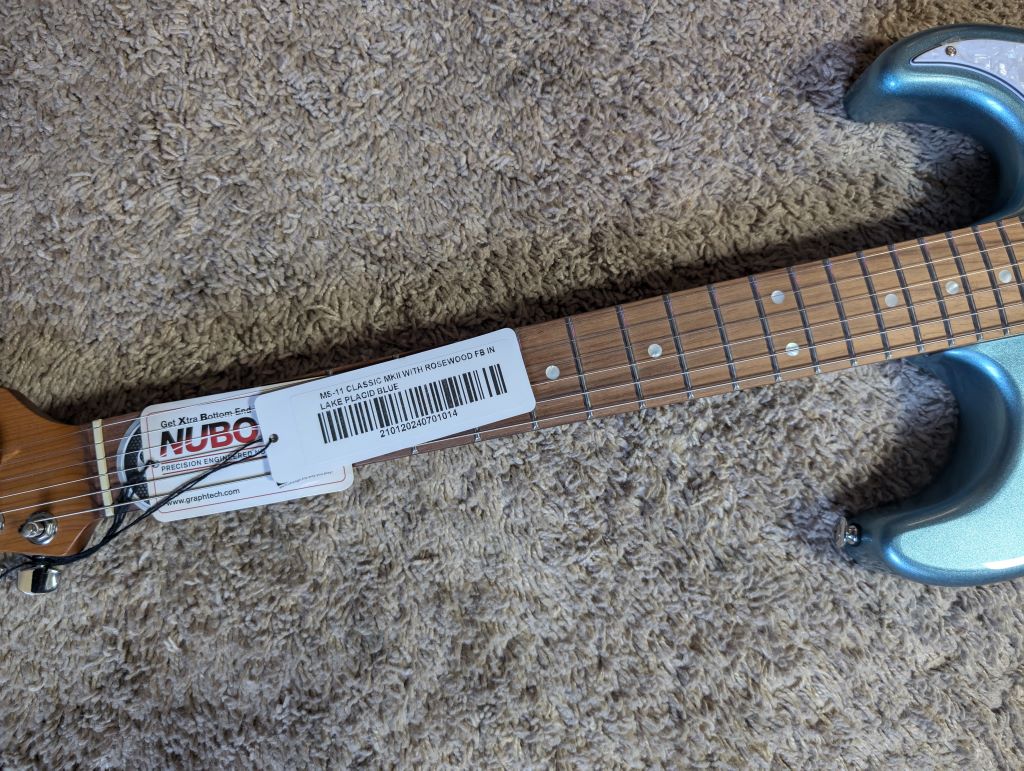 Electric Guitar Soloking MS-11 Classic MKII With Rosewood Fb In Lake Placid Blue