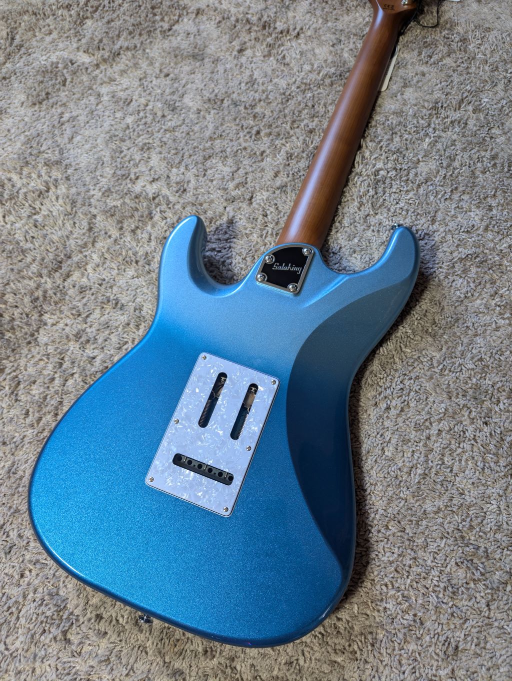 Electric Guitar Soloking MS-11 Classic MKII With Rosewood Fb In Lake Placid Blue