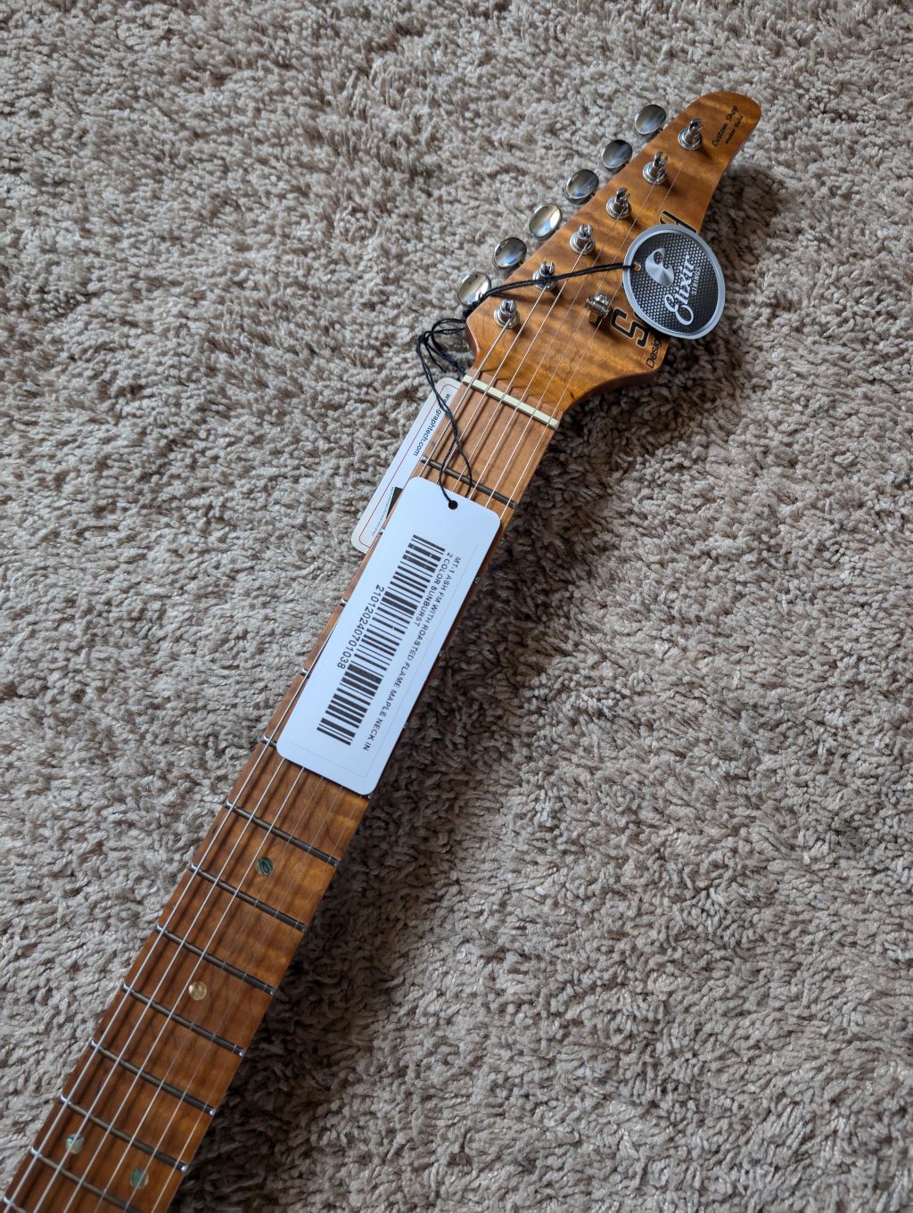 Electric Guitar Soloking MT-1 Ash Fm With Roasted Flame Maple Neck In 2 Color Sunburst Nafiri Special Run