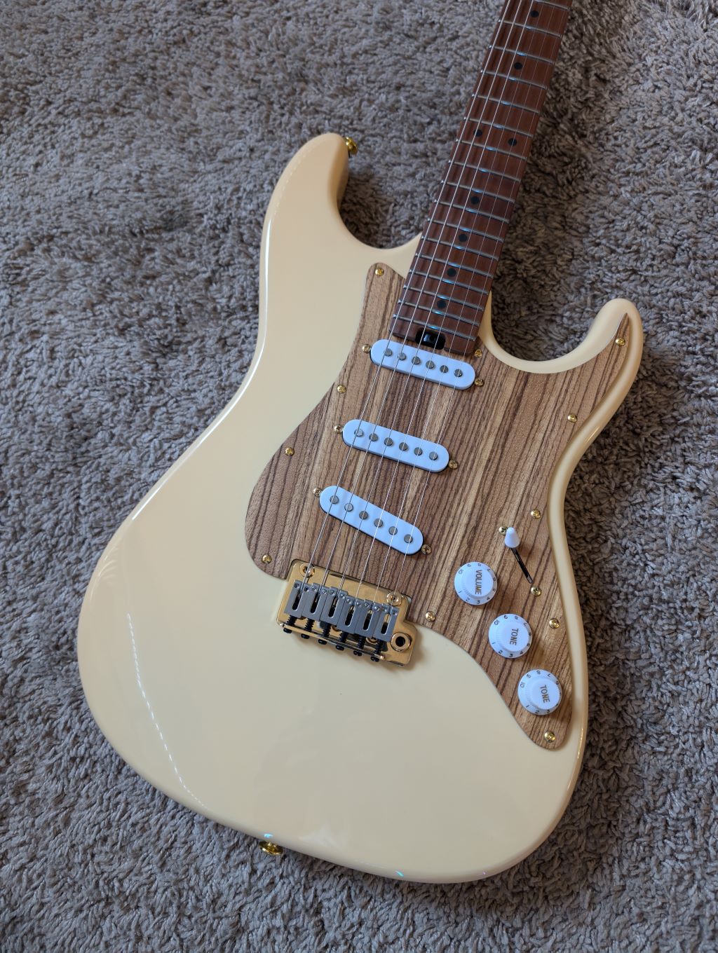 Electric Guitar Soloking MS-1 Classic SSS MKII In Desert Sand With Gold Hardware Nafiri Special Run