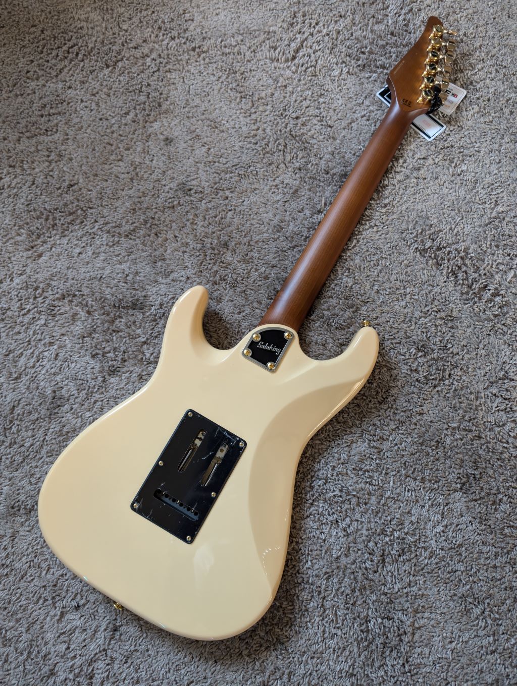 Electric Guitar Soloking MS-1 Classic SSS MKII In Desert Sand With Gold Hardware Nafiri Special Run