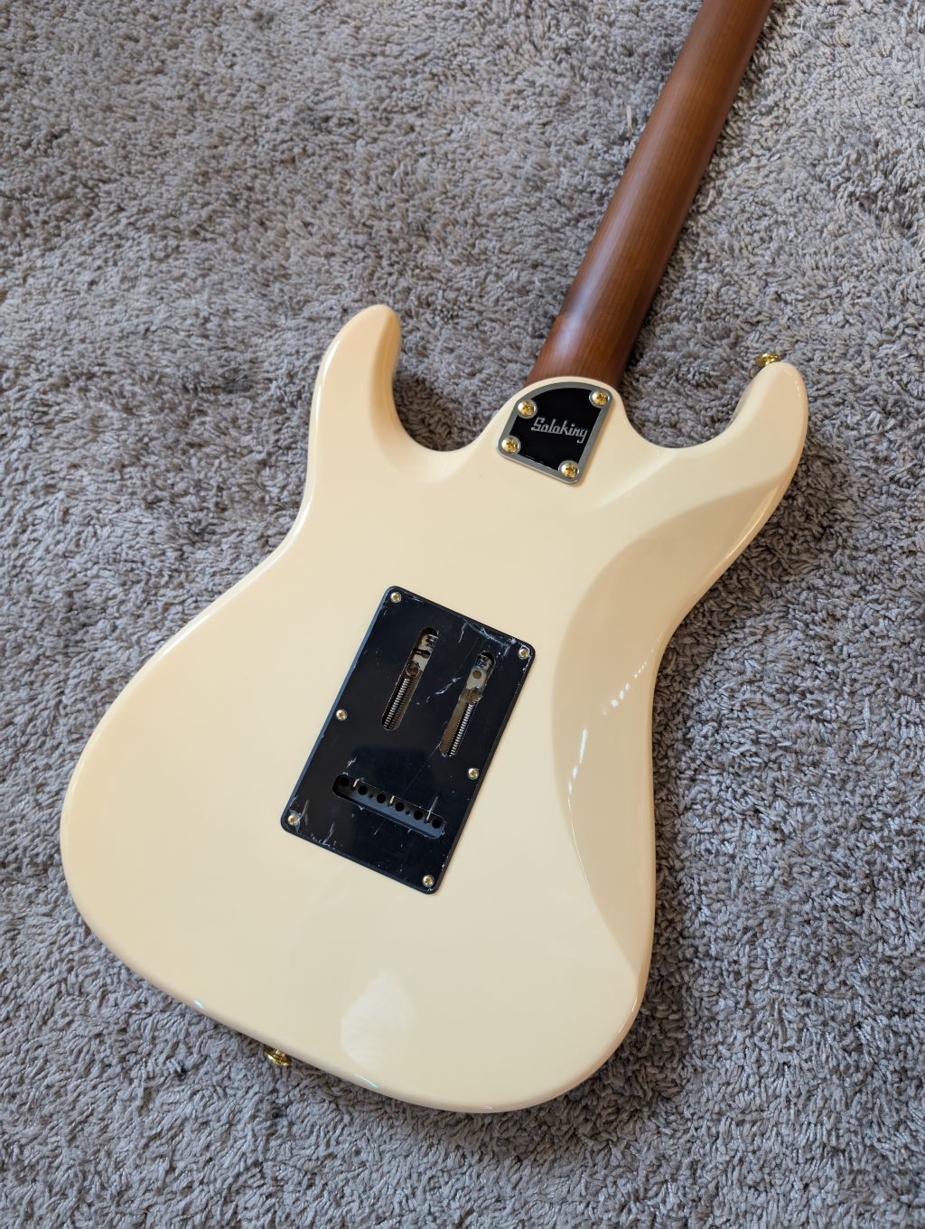 Electric Guitar Soloking MS-1 Classic SSS MKII In Desert Sand With Gold Hardware Nafiri Special Run