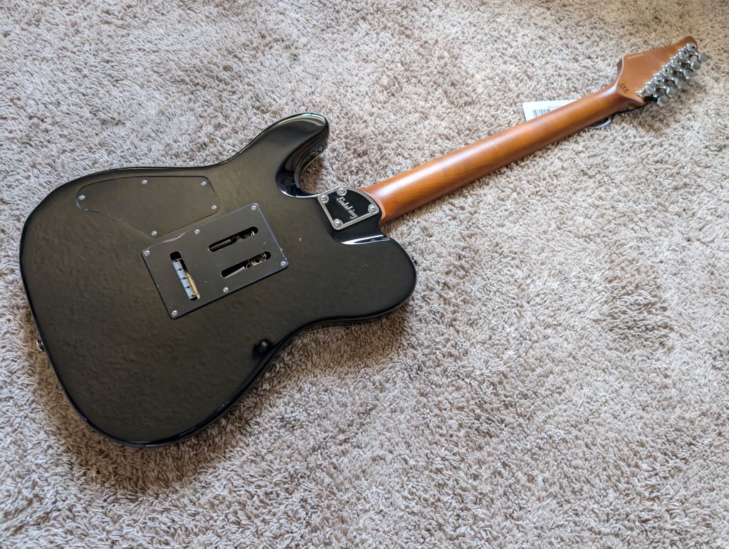 Electric Guitar Soloking MT-1 Modern HH Fr 24 In Black Nafiri SPECIAL RUN