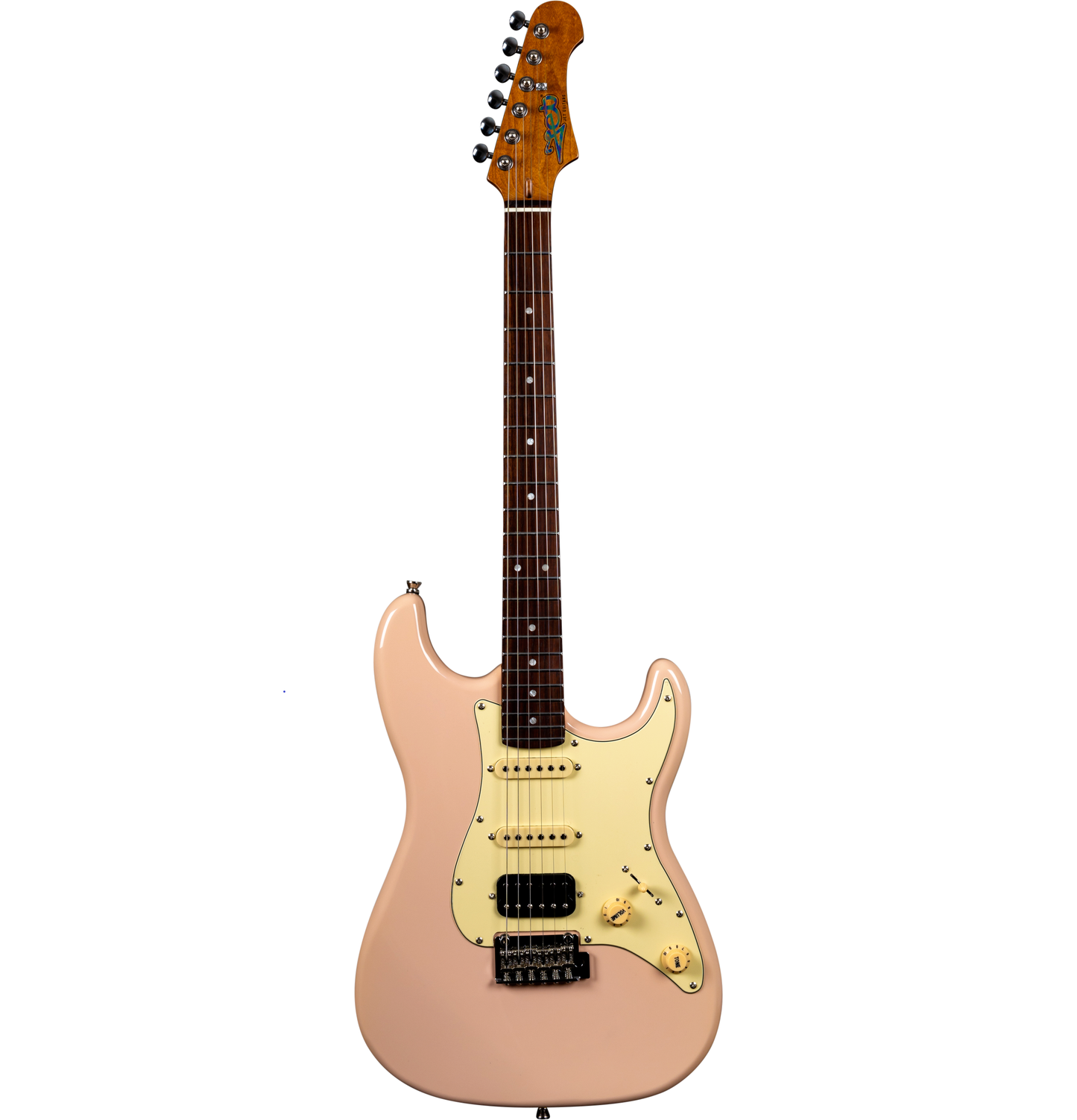 Electric Guitar Jet Guitars JS400 PKR Shell Pink Free Setup