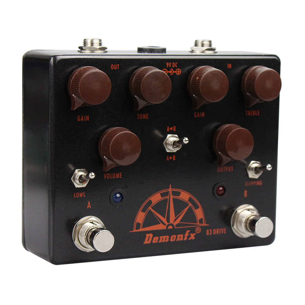 DemonFx 83 Drive Overdrive Electric Guitar Pedal