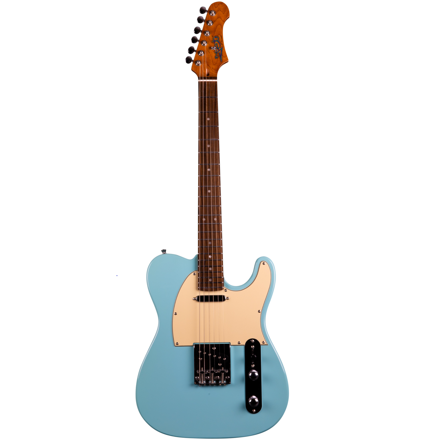 Electric Guitar Jet Guitars JT300 BLR Sonic Blue Free Setup