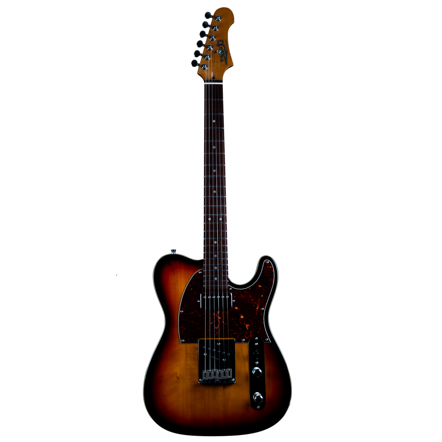 Electric Guitar Jet Guitars JT350 SBR Sunburst Free Setup