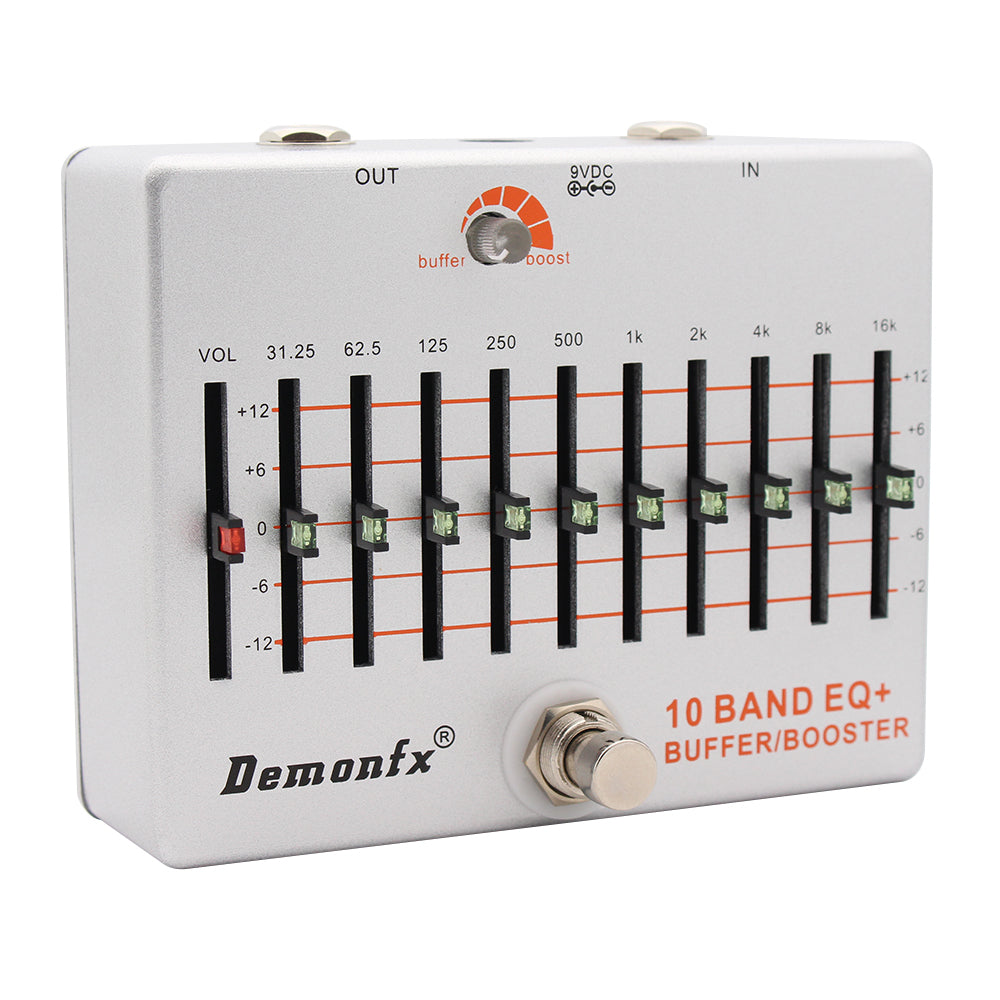 DemonFx 10 Band Eq+ Buffer Booster