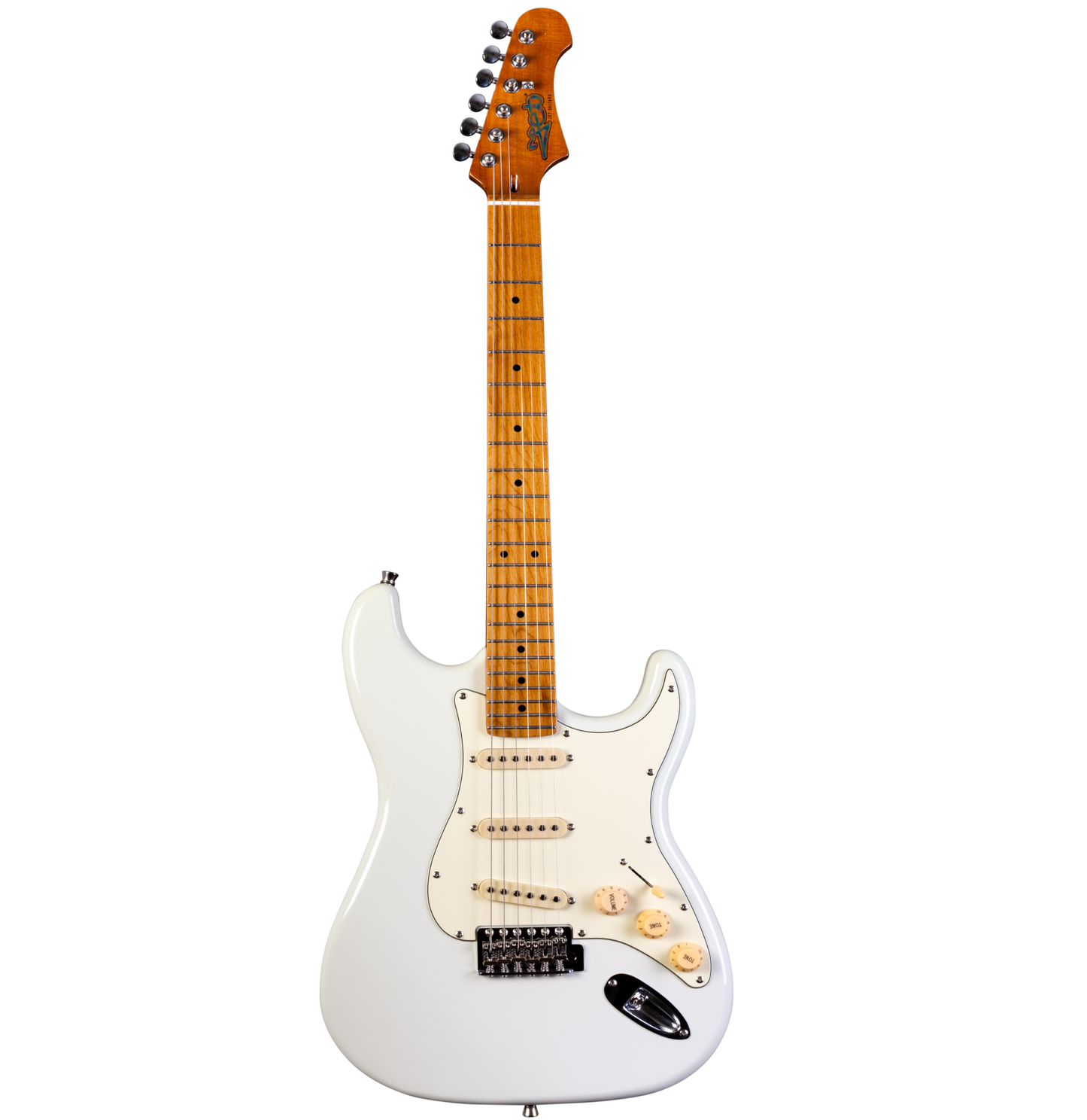 Electric Guitar Jet Guitars JS300 OW White Free Setup