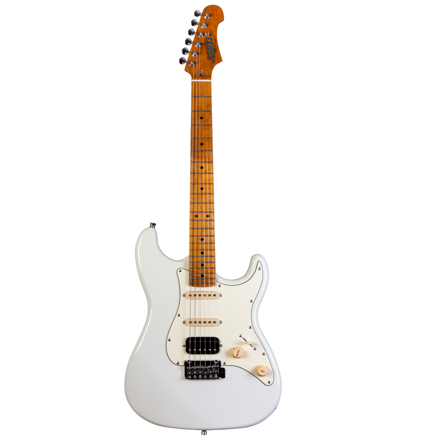 Electric Guitar Jet Guitars JS400 OW White Free Setup