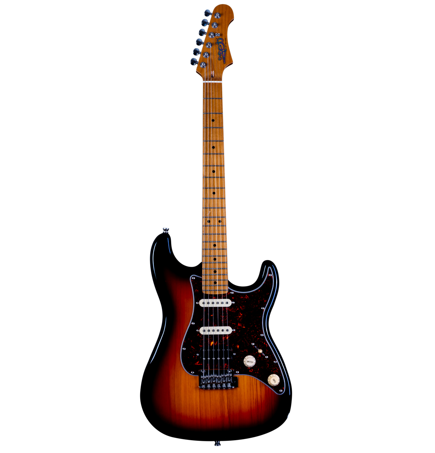 Electric Guitar Jet Guitars JS400 SB Sunburst Free Setup