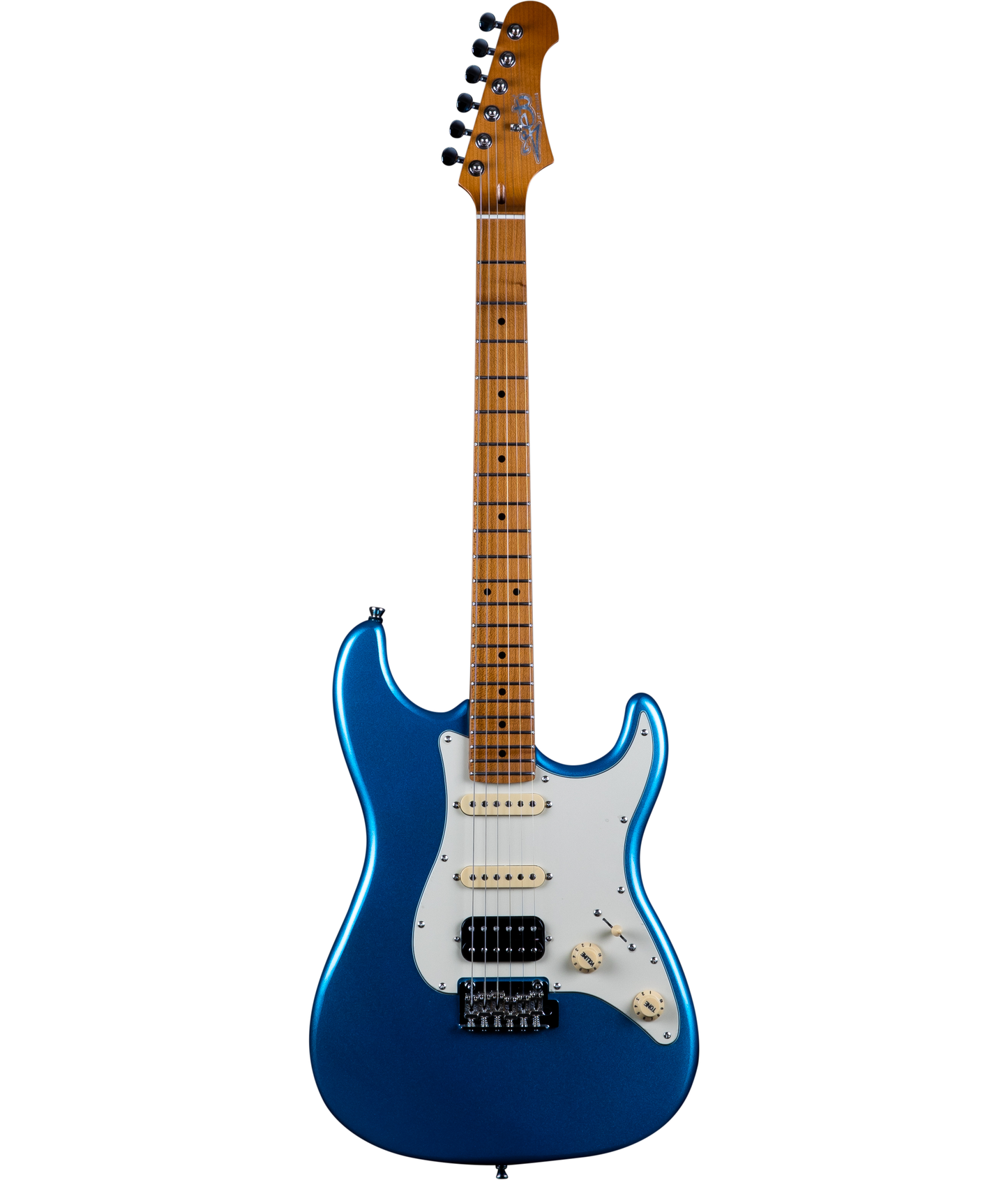 Electric Guitar Jet Guitars JS400 LPB Placid Blue Free Setup