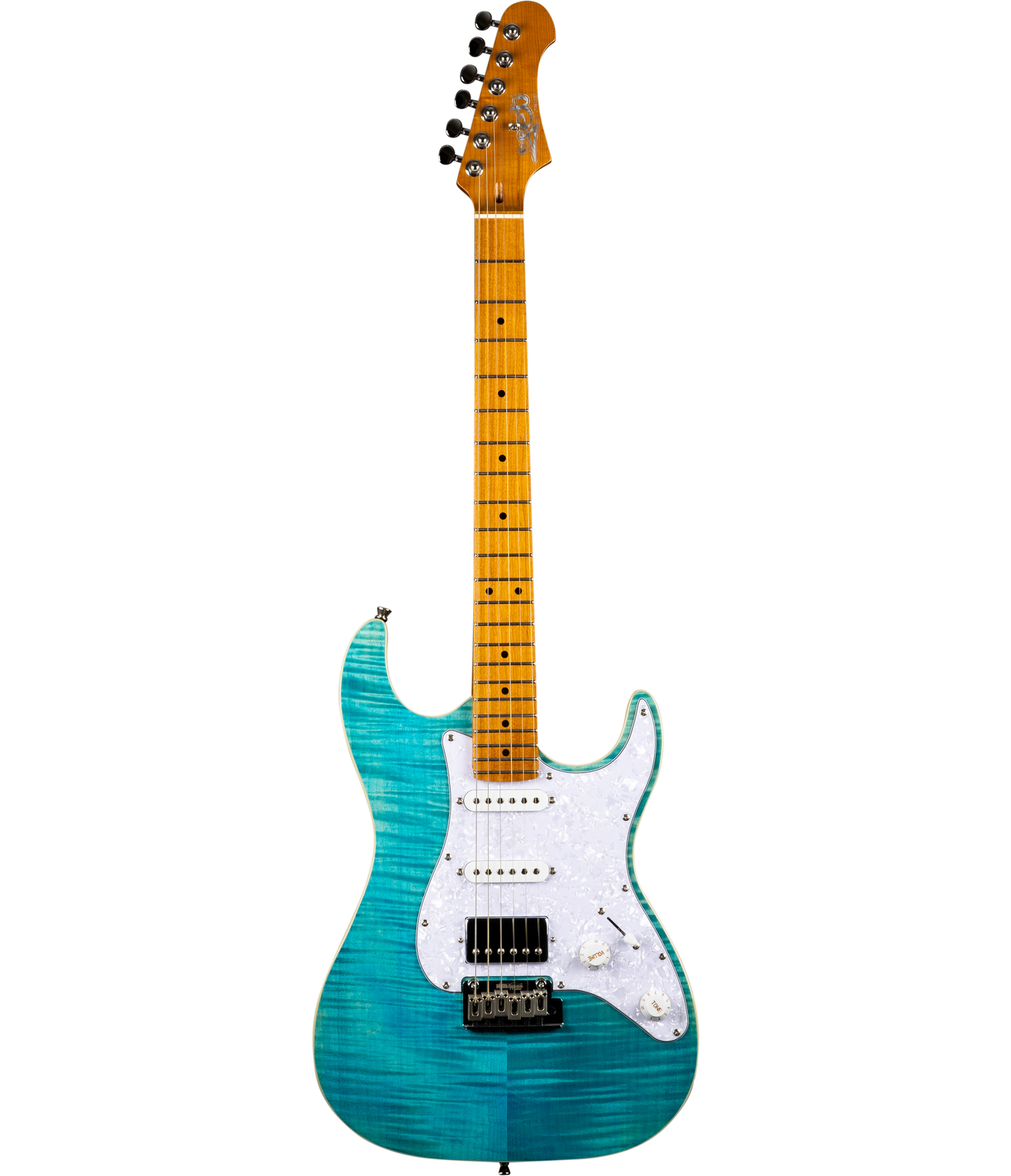 Electric Guitar Jet Guitars JS450 OBL Ocean Blue Free Setup