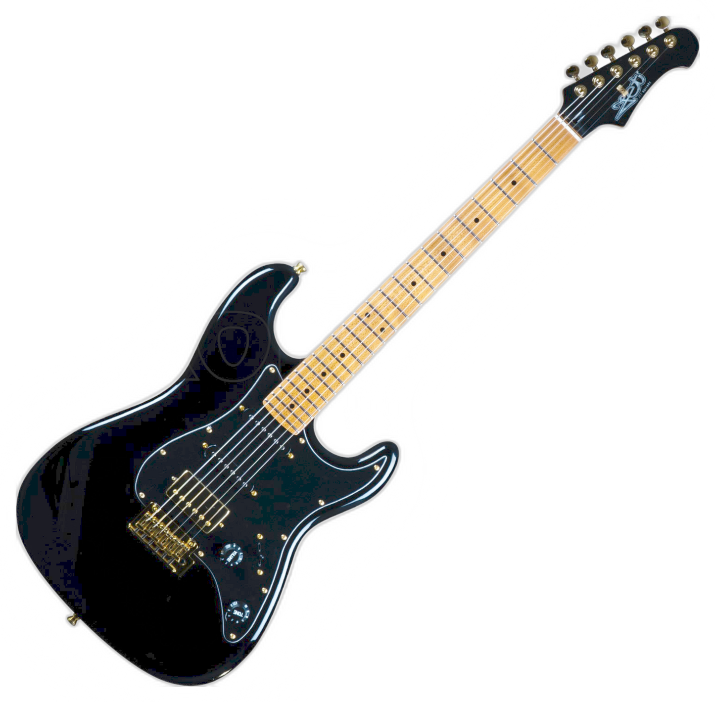 Electric Guitar Jet Guitars JS400 BKG Black Free Setup