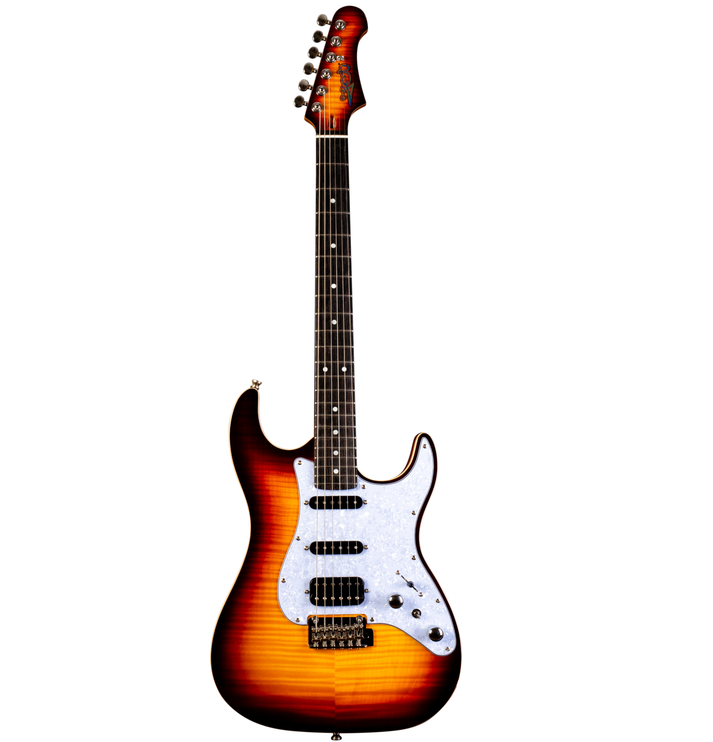 Electric Guitar Jet Guitars JS600 BS Sunburst Free Setup