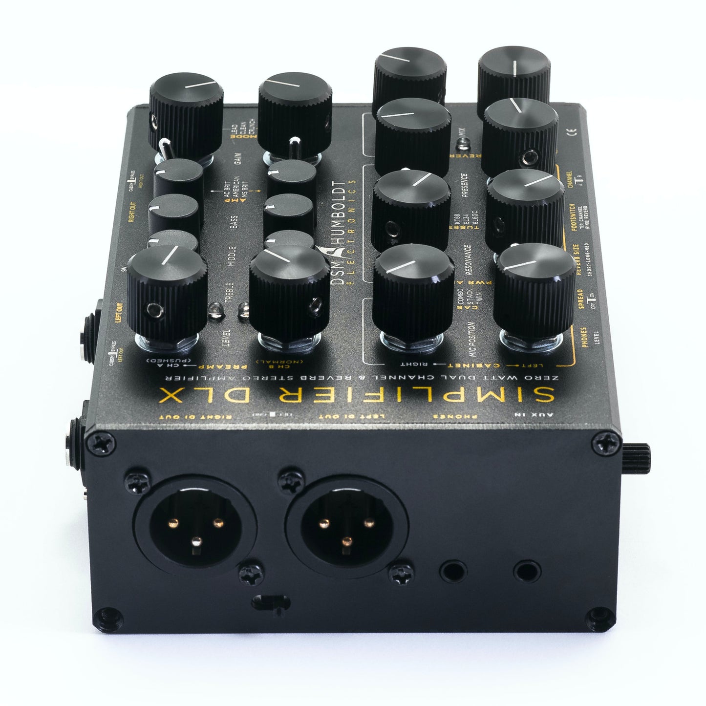 DSM & Humboldt Electronics Simplifier Deluxe Zero Watt Stereo Guitar Preamp CabSim DI