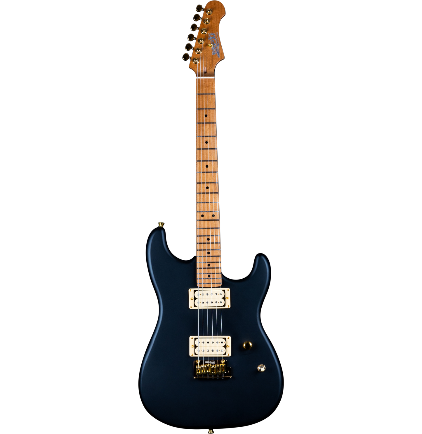 Electric Guitar Jet Guitars JS700 MBK Matte Black Free Setup