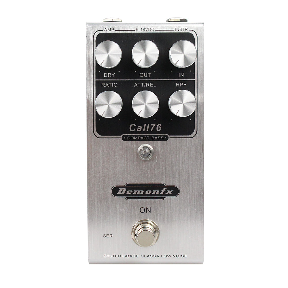 DemonFx Cali76 Compact Bass Compressor Pedal