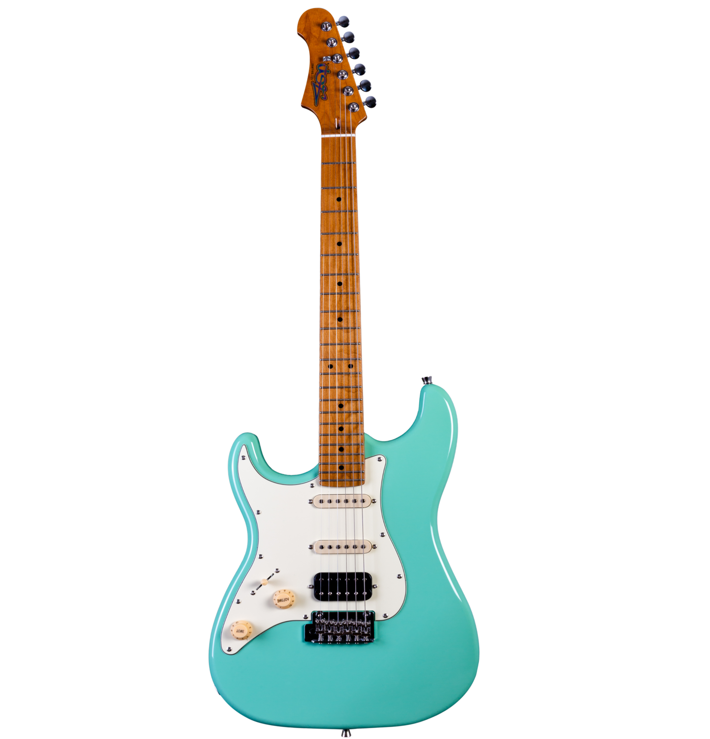 Electric Guitar Jet Guitars JS400 SFG LH Sea Foam Green Left Handed Free Setup