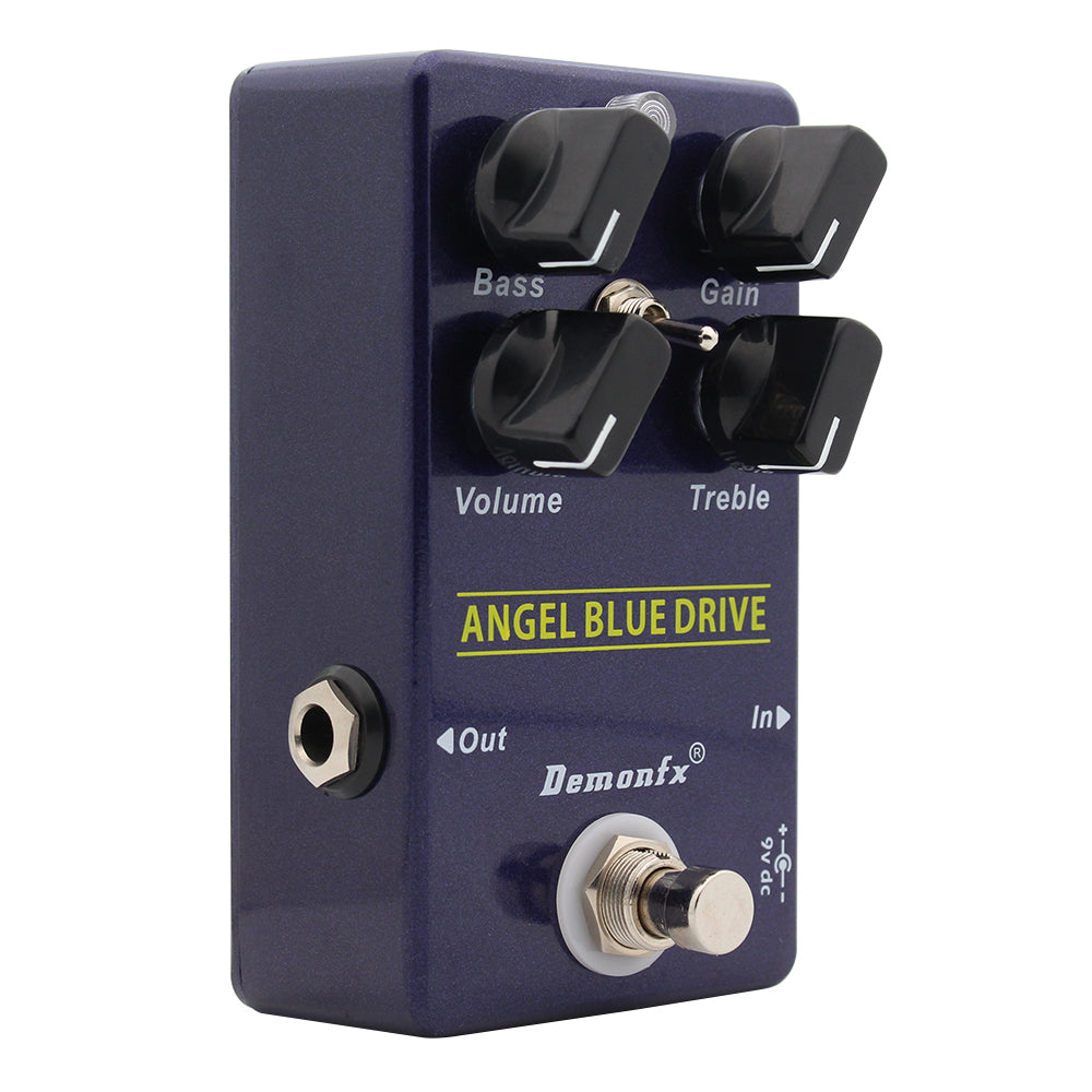 Demonfx Angel Blue Drive Overdrive Electric Guitar Pedal