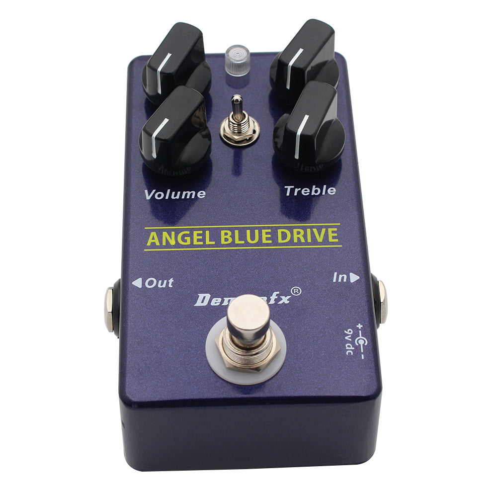 Demonfx Angel Blue Drive Overdrive Electric Guitar Pedal