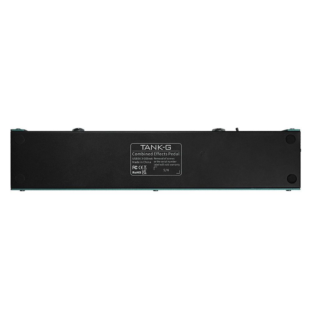 M-Vave Tank-G Guitar Multi Effects Processor Rechargeable Modeling IR Cabinets