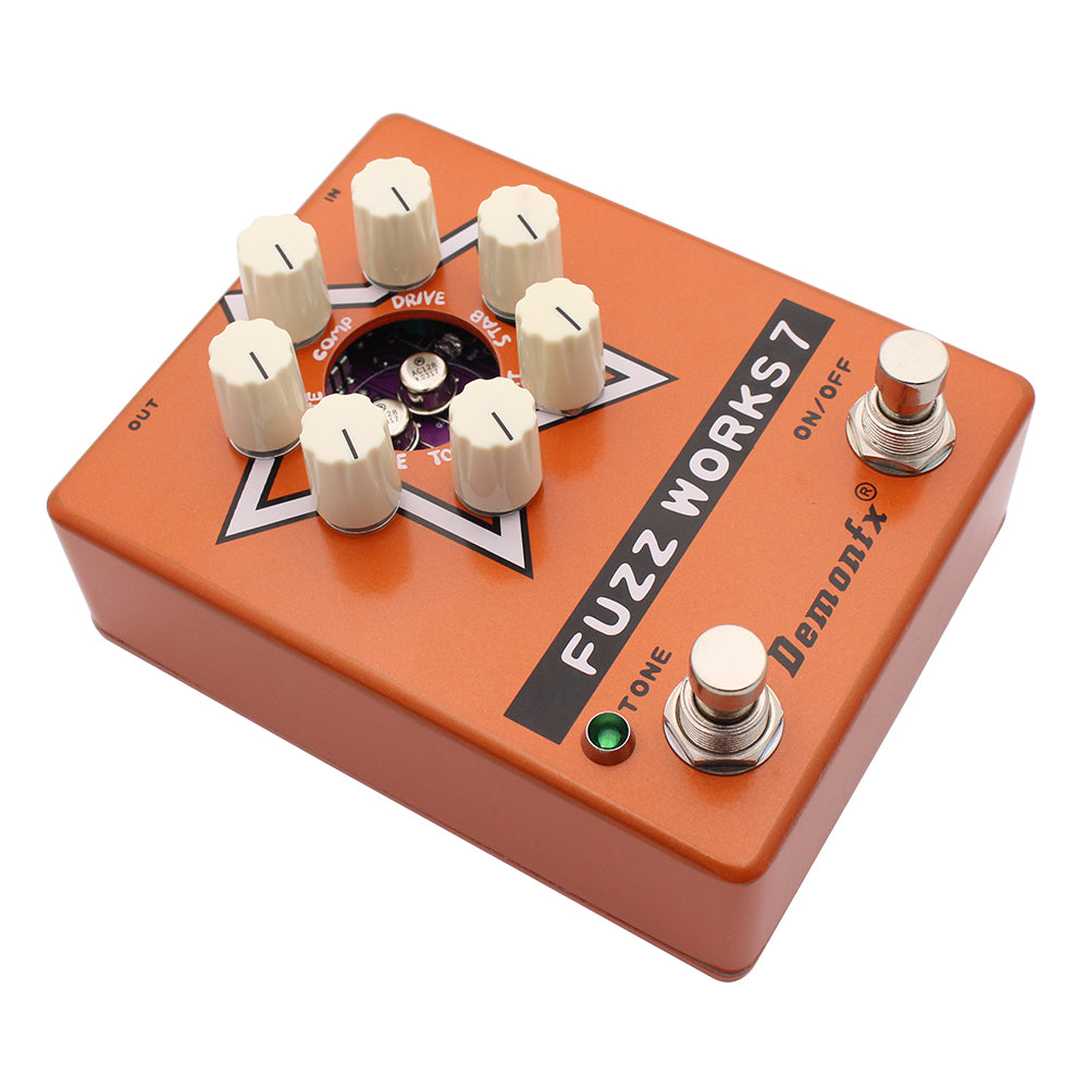 DemonFx Fuzz Works Electric Guitar Pedal