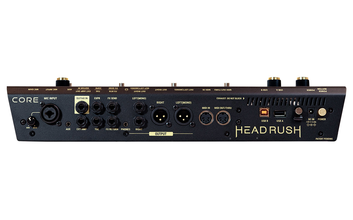 Headrush CORE Amp Modeling Guitar Effect Processor Touch Display