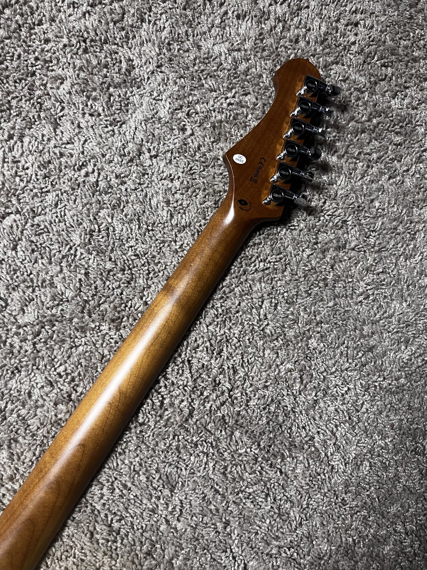 Electric Guitar Jet Guitars JS400 VYW Vintage Yellow Free Setup