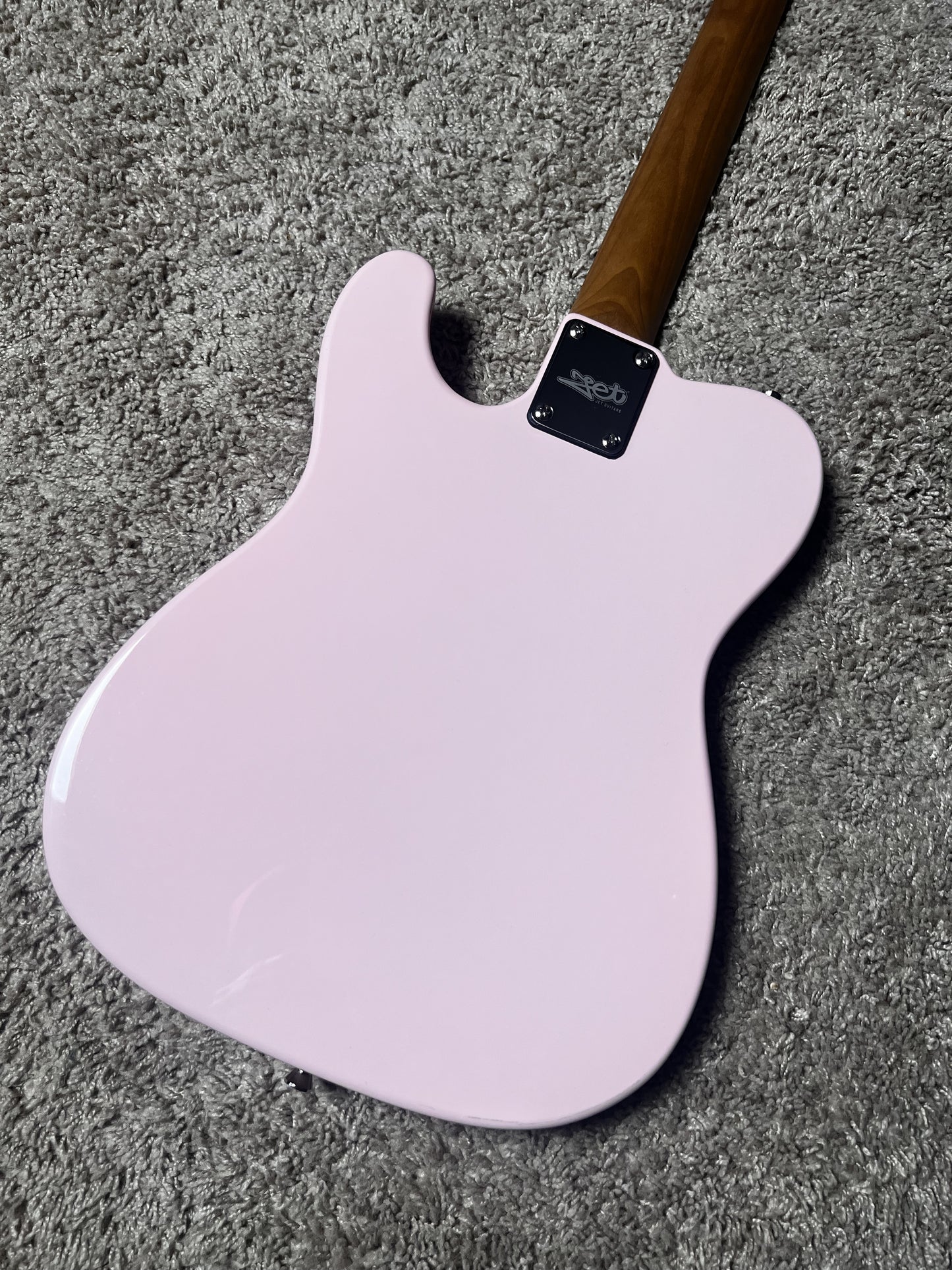 Electric Guitar Jet Guitars JT300 PKR Shell Pink Free Setup