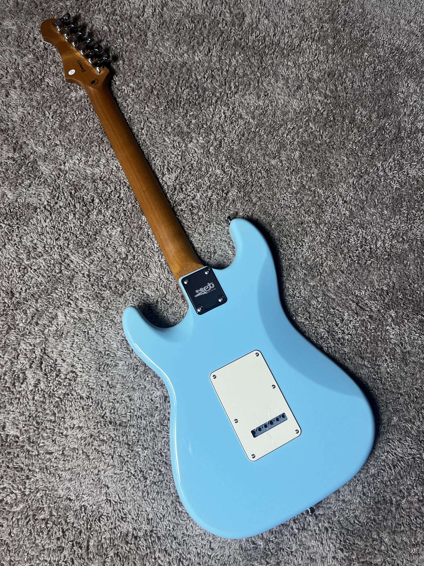 Electric Guitar Jet Guitars JS300 BL Sonic Blue Free Setup