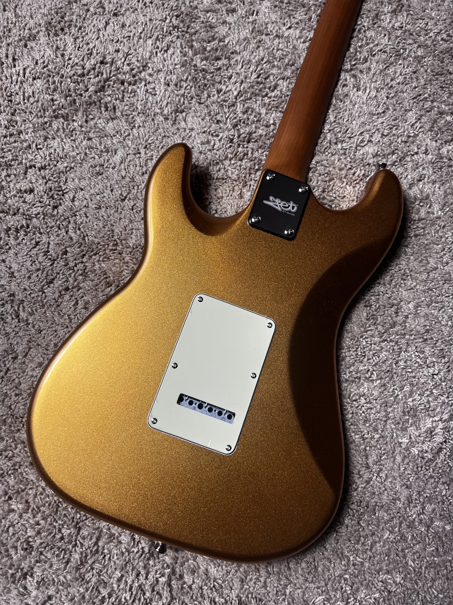 Electric Guitar Jet Guitars JS300 GD Gold Free Setup