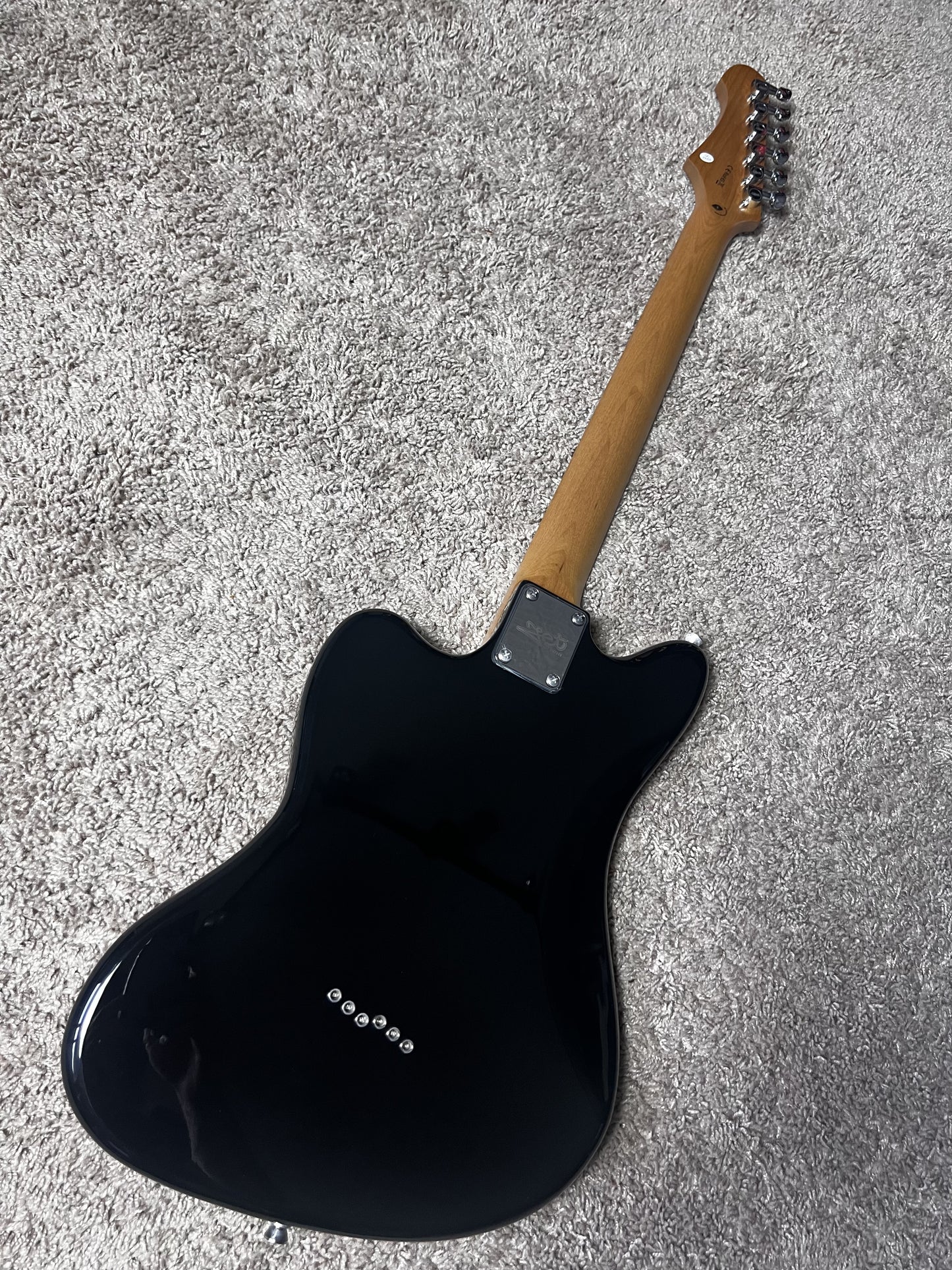 Electric Guitar Jet Guitars JJ350 BK Black Free Setup