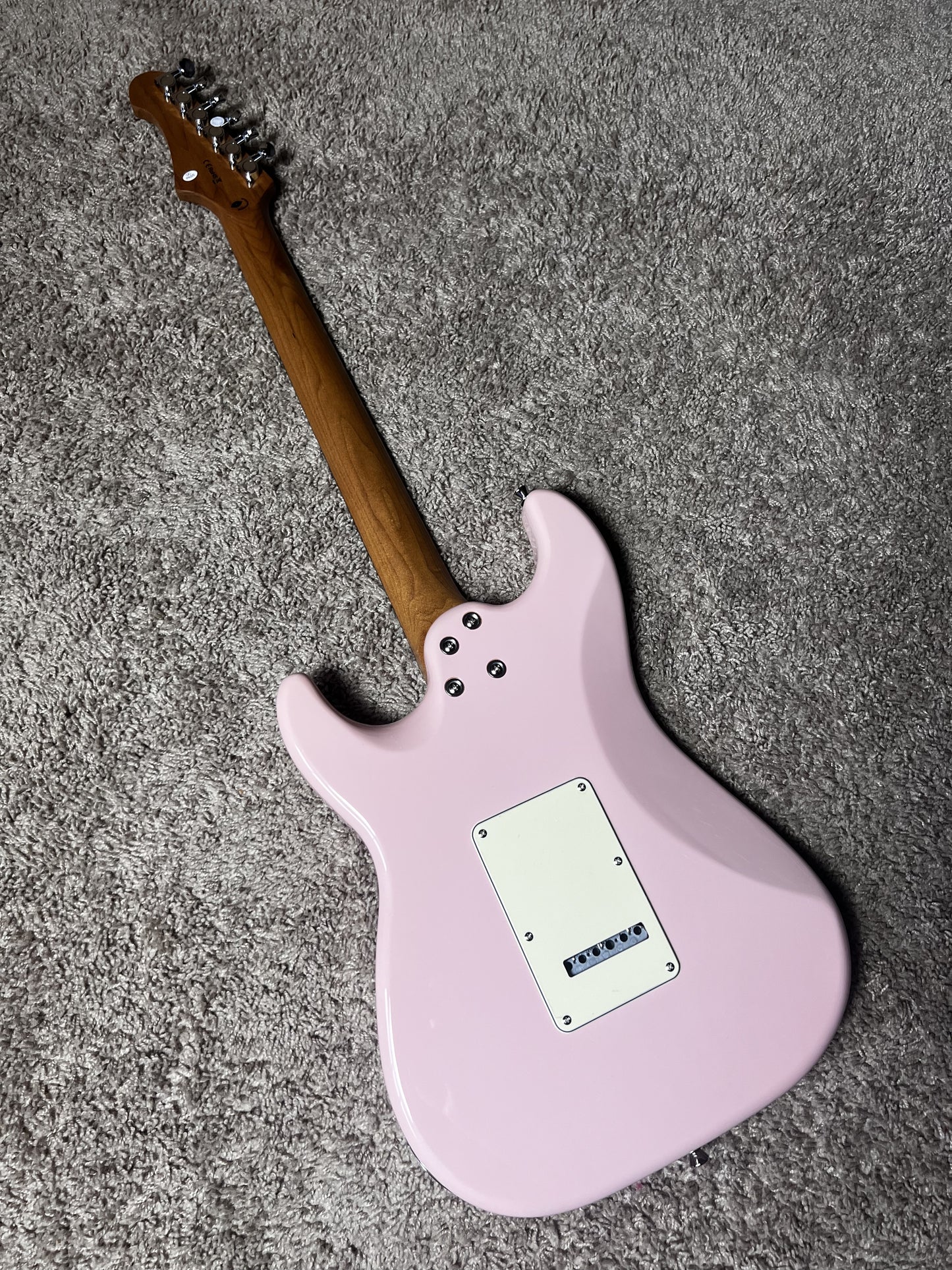 Electric Guitar Jet Guitars JS400 PKR Shell Pink Free Setup