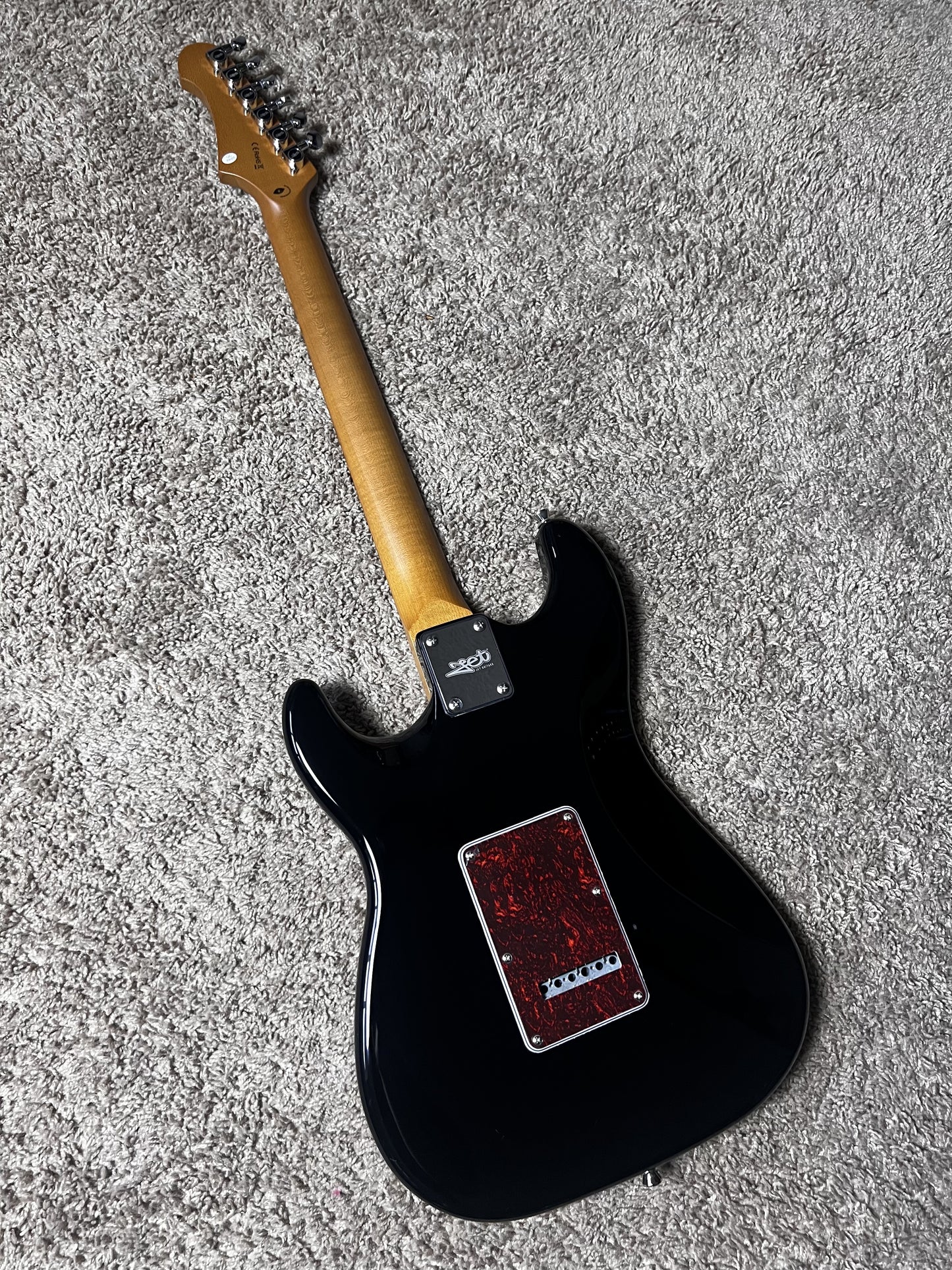 Electric Guitar Jet Guitars JS300 BK Black Free Setup