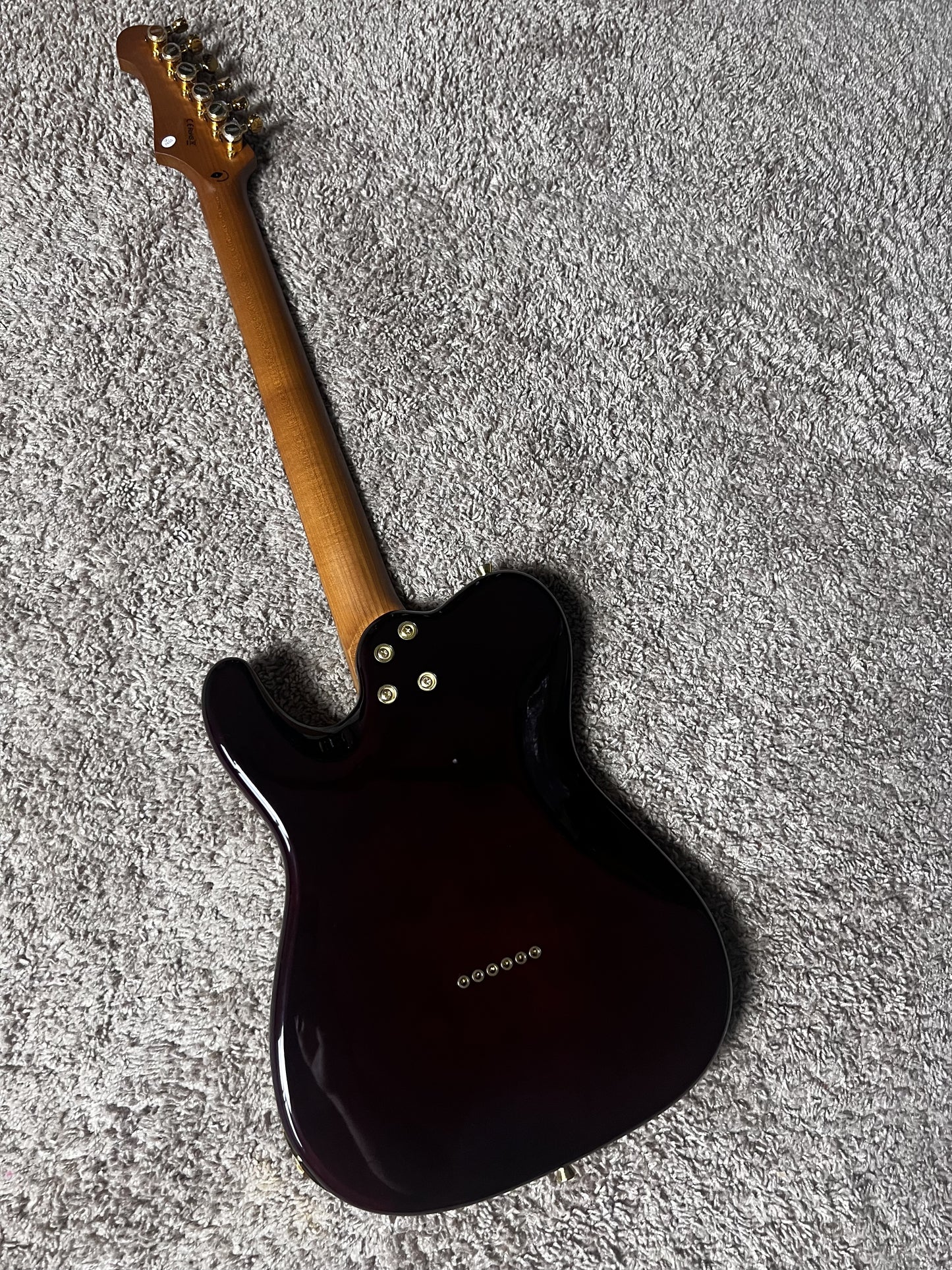 Electric Guitar Jet Guitars JT600 BSG Brown sunburst Free Setup