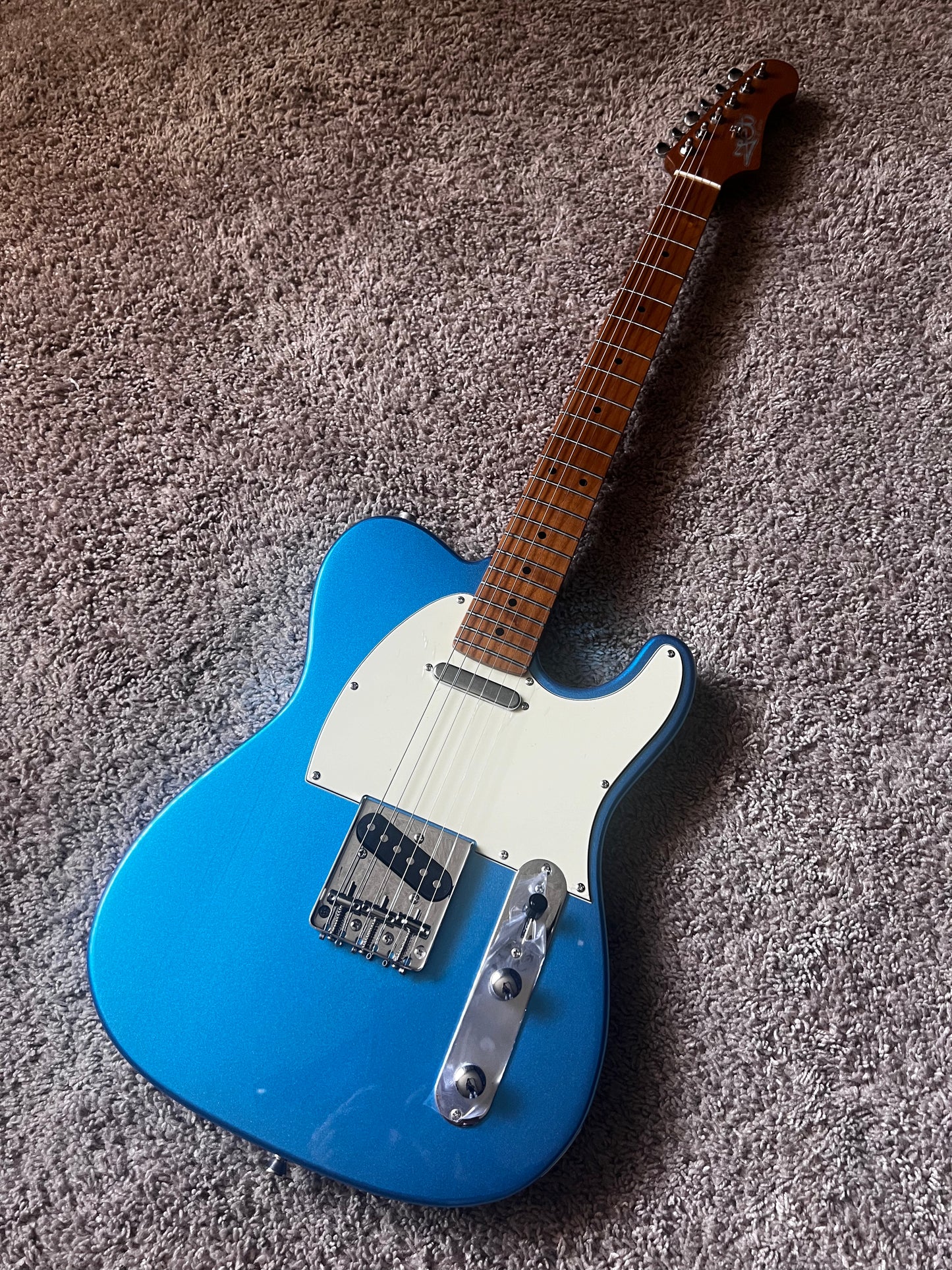 Electric Guitar Jet Guitars JT300 LPB Placid Blue Free Setup