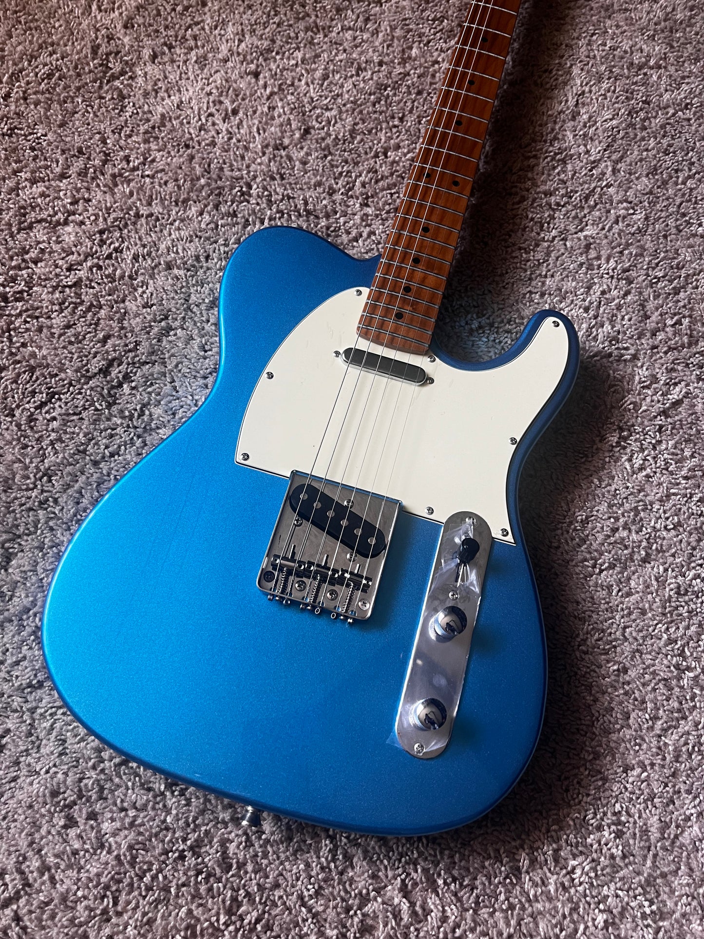 Electric Guitar Jet Guitars JT300 LPB Placid Blue Free Setup