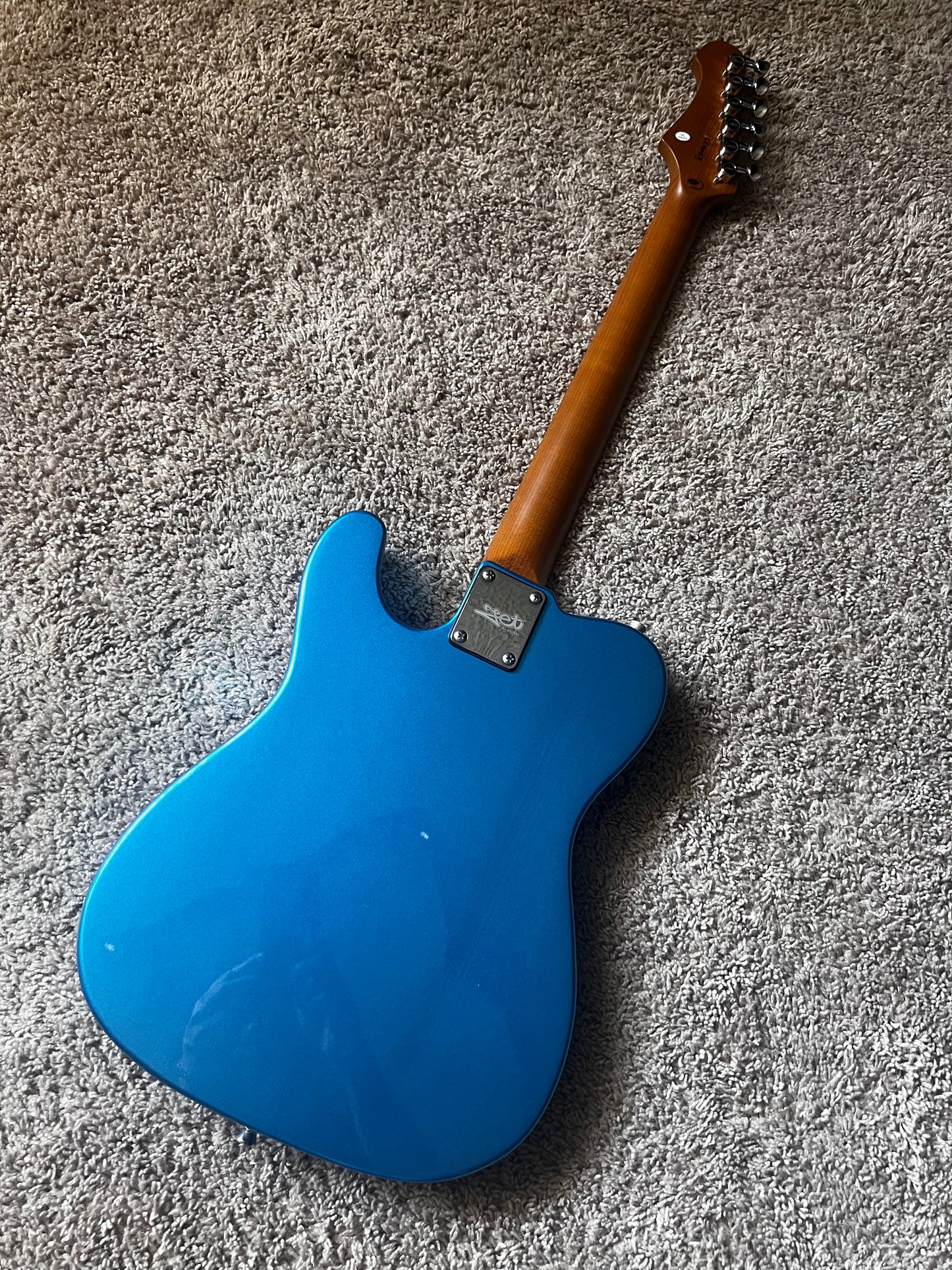 Electric Guitar Jet Guitars JT300 LPB Placid Blue Free Setup