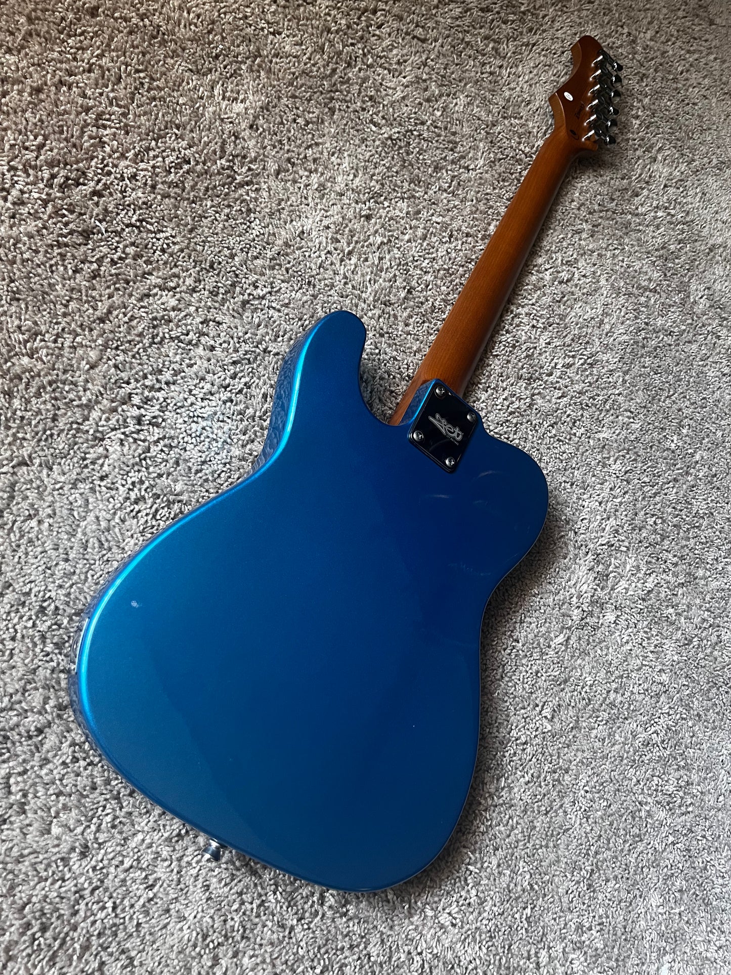 Electric Guitar Jet Guitars JT300 LPB Placid Blue Free Setup