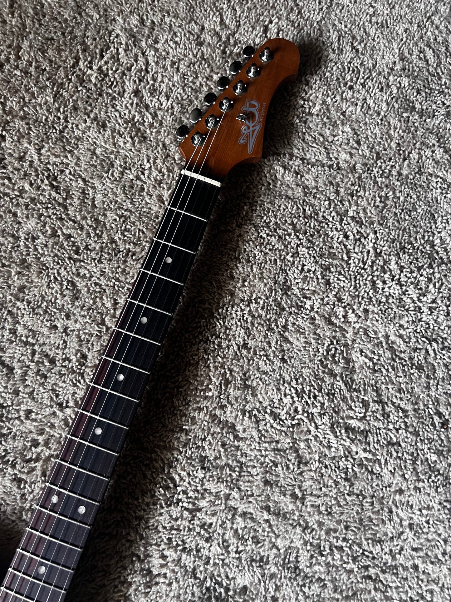 Electric Guitar Jet Guitars JT350 SBR Sunburst Free Setup