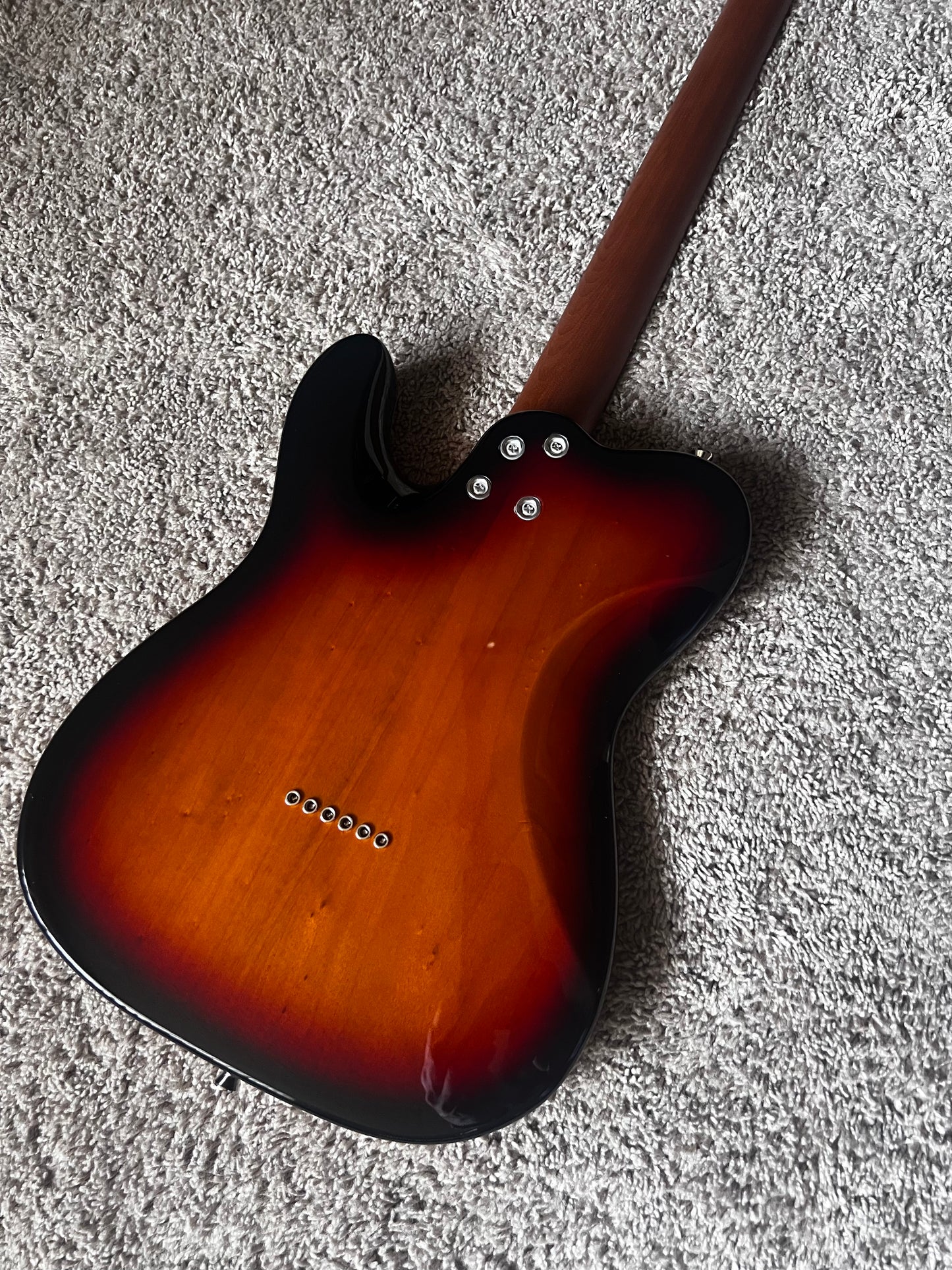 Electric Guitar Jet Guitars JT350 SBR Sunburst Free Setup