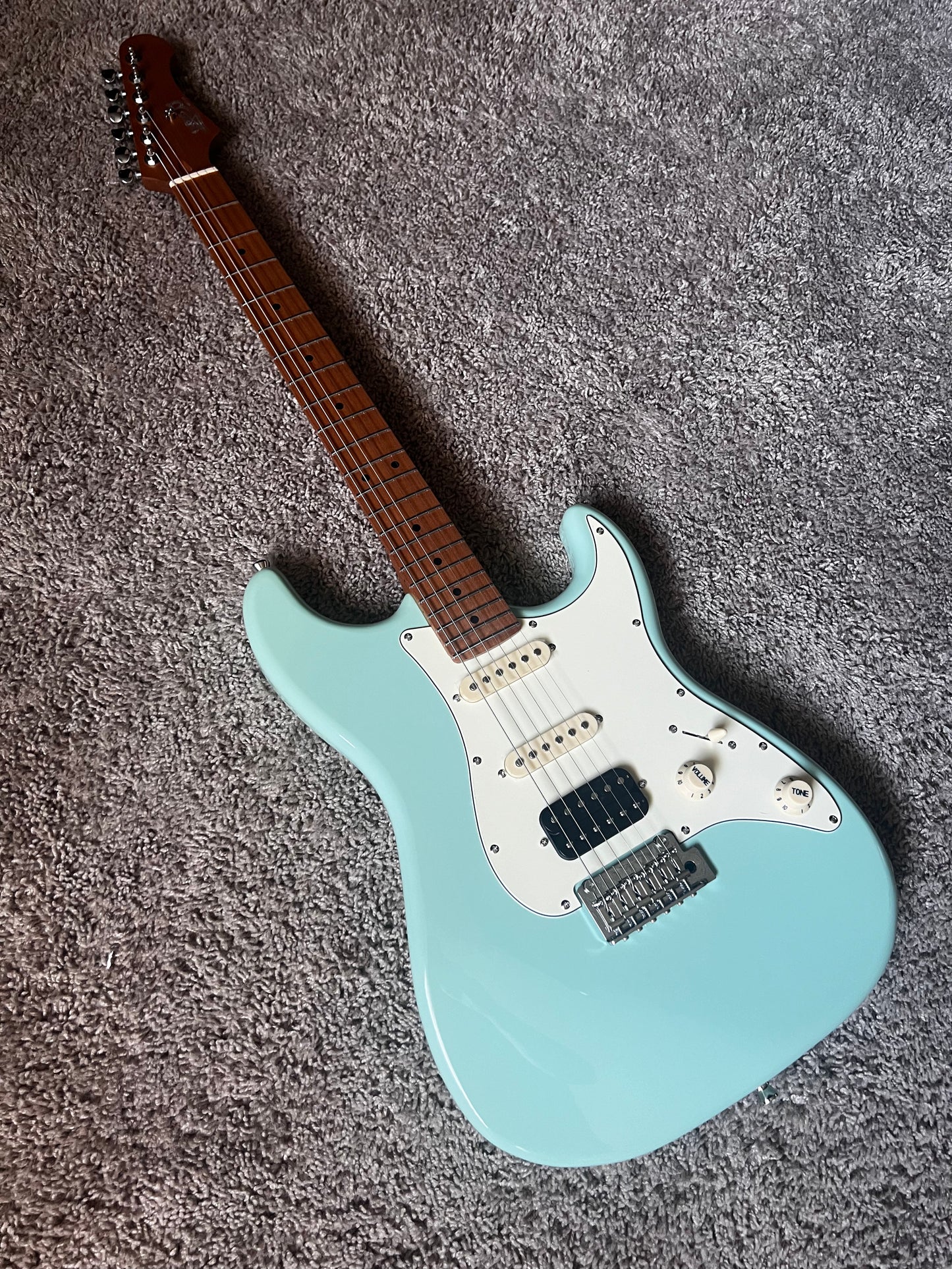 Electric Guitar Jet Guitars JS400 SFG Sea Foam Green Free Setup
